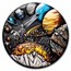 2022 Australia 5 oz Silver Planets of the Solar System (Antiqued)