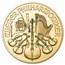 2022 Austria 1/10 oz Gold Philharmonic BU