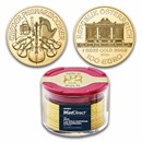 2022 Austria 1 oz Gold Philharmonic (10-Coin MintDirect® Tube)