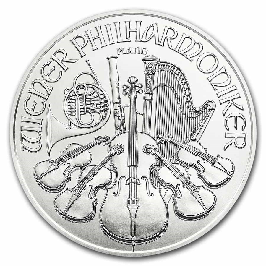 2022 Austria 1 oz Platinum Philharmonic BU
