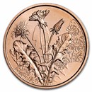 2022 Austria Copper €10 Language of Flowers (Dandelion)