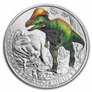 2022 Austria Cupro-Nickel €3 Supersaurs (Pachycephalosaurus)