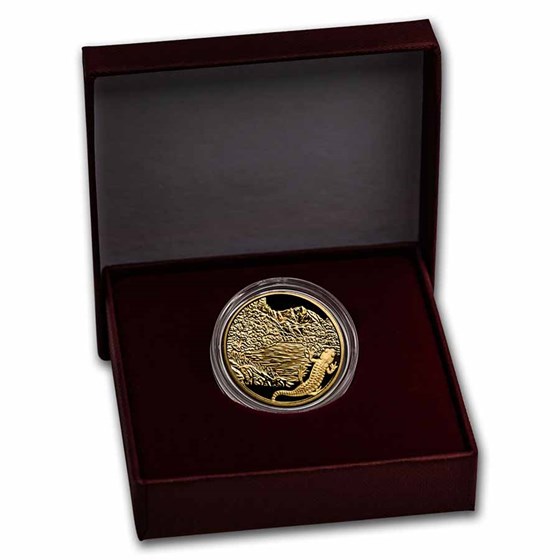 Buy 2022 Proof Gold €50 Alpine Treasures Wild Waters APMEX