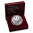 2022 Austria Proof Silver €10 Language of Flowers (Dandelion)