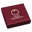 2022 Austria Proof Silver €10 Language of Flowers (Marigold)