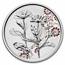 2022 Austria Proof Silver €10 Language of Flowers (Marigold)