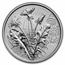 2022 Austria Silver €10 Language of Flowers (Dandelion)