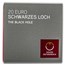 2022 Austria Silver €20 The Uncharted Universe: The Black Hole