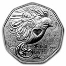 2022 Austria Silver €5 New Year's: Happiness is a Bird