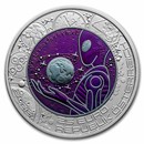 2022 Austria Silver/Niobium Extraterrestrial Life €25 BU