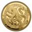 2022 Barbados 1 oz Gold Caribbean Octopus BU
