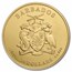 2022 Barbados 1 oz Gold Caribbean Pelican BU