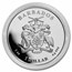 2022 Barbados 1 oz Silver Caribbean Octopus BU
