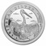 2022 Barbados 1 oz Silver Caribbean Pelican BU