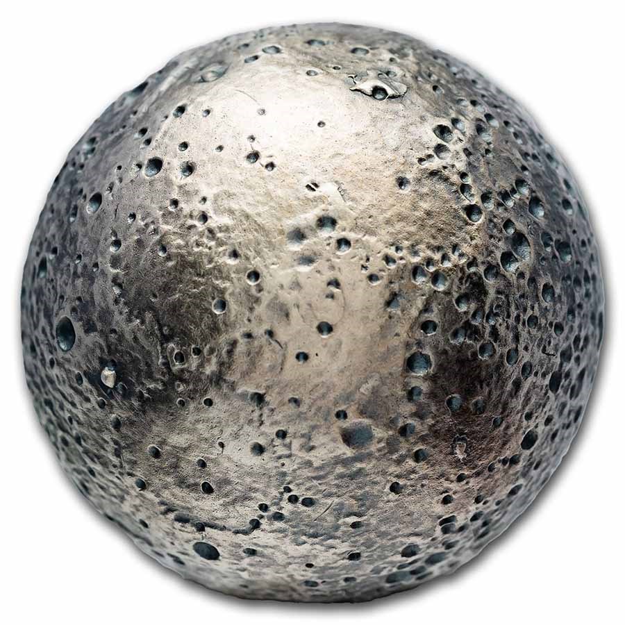 2022 Barbados 1 oz Silver Mercury Sphere Coin