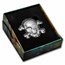 2022 Barbados 5 oz Silver $5 Treasure Island Skull Coin