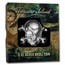 2022 Barbados 5 oz Silver $5 Treasure Island Skull Coin