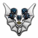 2022 Barbados 5 oz Silver Batman Shaped Coin