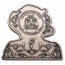 2022 Barbados 5 oz Silver Queen Elizabeth II Shaped Coin