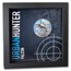 2022 Benin 3 oz Silver Urban Hunters: Falcon