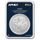 2022 BVI 1 oz Silver 5th Ann. Pegasus (MD® Premier + PCGS FS)