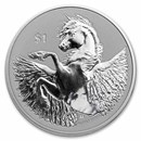 2022 BVI 1 oz Silver Pegasus Reverse Cameo BU