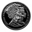 2022 BVI 1 oz Silver Proof $10 Queen Elizabeth II Pearl Black