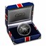 2022 BVI 1 oz Silver Proof $10 Queen Elizabeth II Pearl Black