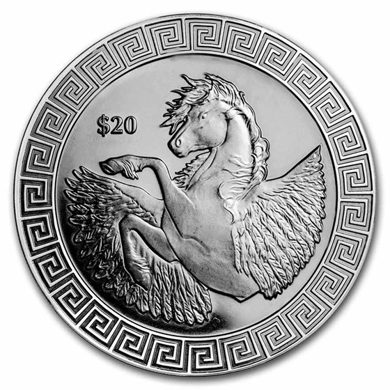 2022 BVI 2 oz Silver Proof $20 Pegasus Pearl Black (spotted) 2022 BVI 2 oz Silver Proof $20 Pegasus Pearl Black (spotted)