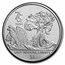 2022 BVI .91 oz Cupro-Nickel $1 Last Walking Liberty 75th Anniv.