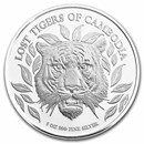 2022 Cambodia 1 oz Silver Lost Tigers BU