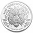 2022 Cambodia 1 oz Silver Lost Tigers BU