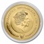 2022 Cameroon 1 oz Gold World Famous Dogs - French Bulldog