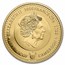 2022 Cameroon 1 oz Gold World Famous Dogs - French Bulldog