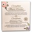 2022 Cameroon Silver Proof Wedding Coin