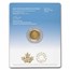 2022 Canada 1/10 oz Gold $5 The Majestic Polar Bear