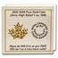 2022 Canada 1 oz Gold $200 Maple Leaf Proof (UHR)