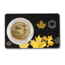 2022 Canada 1 oz Gold Klondike Prospecting .99999 BU (Assay Card)