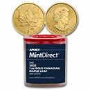 2022 Canada 1 oz Gold Maple Leaf (10-Coin MintDirect® Tube) 2022 Canada 1 oz Gold Maple Leaf (10-Coin MintDirect® Tube)