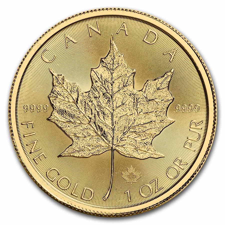 2022 Canada 1 oz Gold Maple Leaf BU