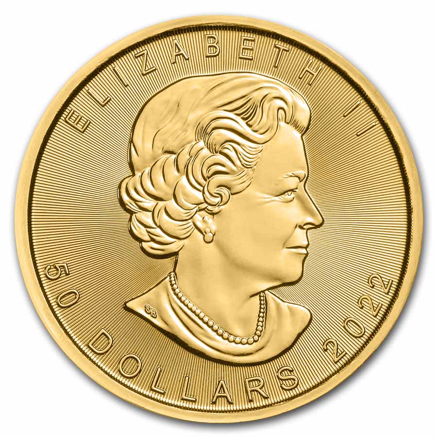 Buy 2022 Canadian 1 oz Gold Maple Leaf MDP First Strike | APMEX