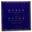 2022 Canada 1 oz Platinum $300 Queen Elizabeth II's Royal Cypher
