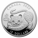 2022 Canada 1 oz Proof Silver $15 Lunar Year of the Tiger
