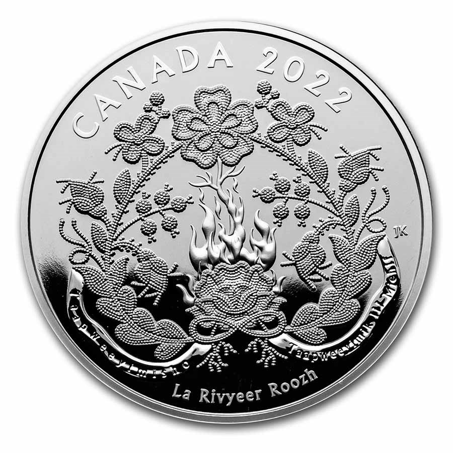 2022 Canada 1 oz Silver $20 Generations: The Red River Métis