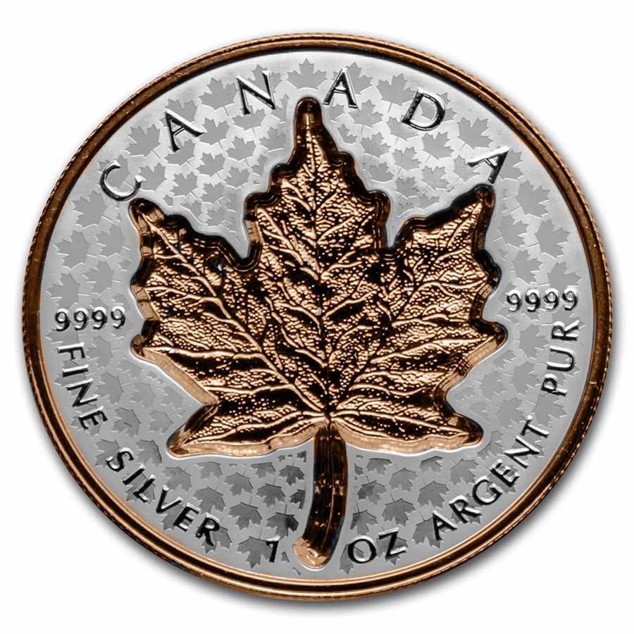 2019 Silver Maple Leaf Special Edition $10 2OZ Ag Proof BlackRhodium Coin Canada 
