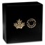2022 Canada 2 oz Gold $200 Super Incuse Gold Maple Leaf