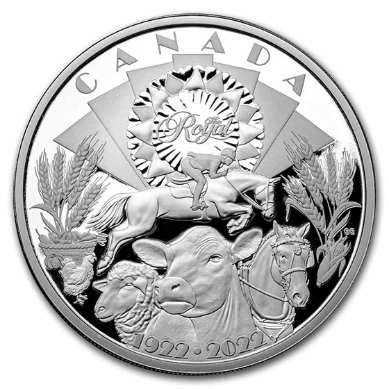 2022 Canada 2 oz Silver $30 The Royal Agricultural Winter Fair 2022 Canada 2 oz Silver $30 The Royal Agricultural Winter Fair