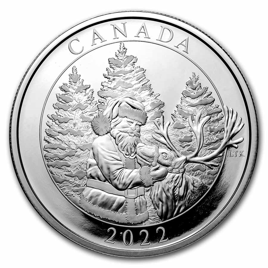 2022 Canada 3 oz Silver $50 The Magic of the Season