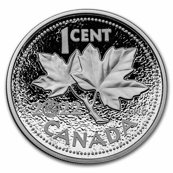 2022 Canada 5 oz Silver 10th Anniv of The Last Penny 2022 Canada 5 oz Silver 10th Anniv of The Last Penny