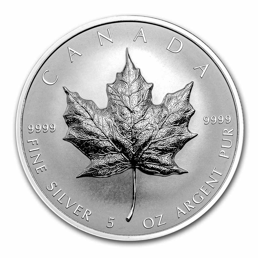 2022 Canada 5 oz Silver $50 Maple Leaf Proof (UHR)
